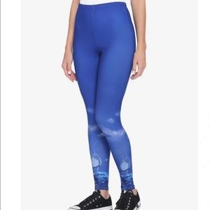 Blue Totoro Ghibli Hot Topic Leggings New Tags M 2X
